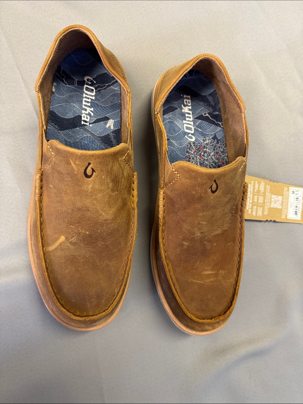 Olukai slip on shoes